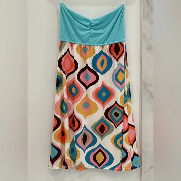 🔴JUDITH MARCH STRAPLESS DRESS🔴 - Picture 2 of 12